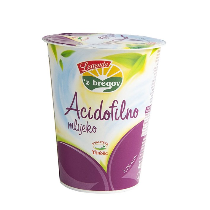 ACIDOFILNO MLIJEKO 400G 3,2% VINDIJA