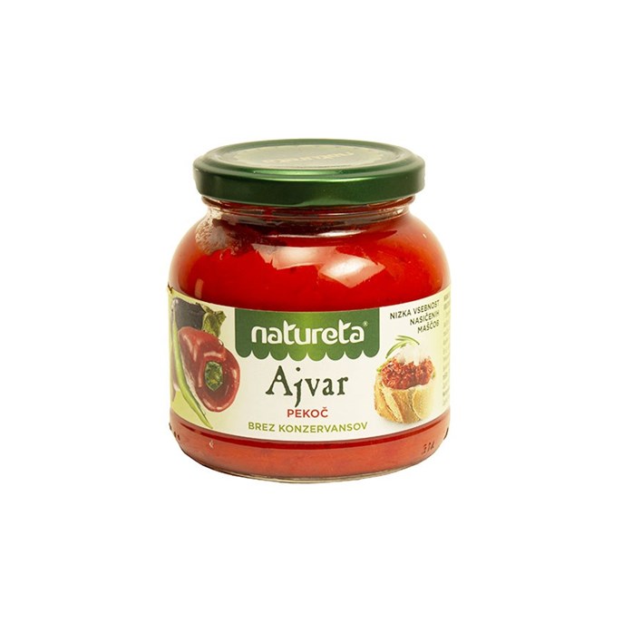 AJVAR LJUTI NATURETA 290g ORBICO