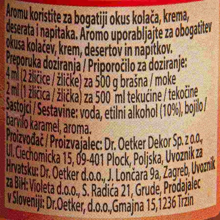 AROMA RUM 38ml DR OETKER