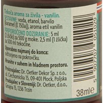 AROMA VANILIJA 38ml DR OETKER