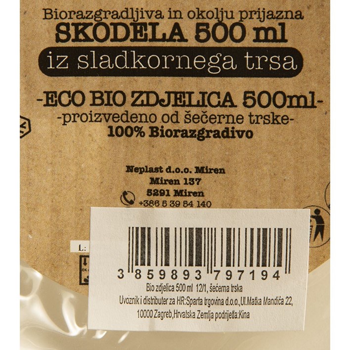 BIO ZDJELICA 500ml 12kom SPARTA TRGOVINA