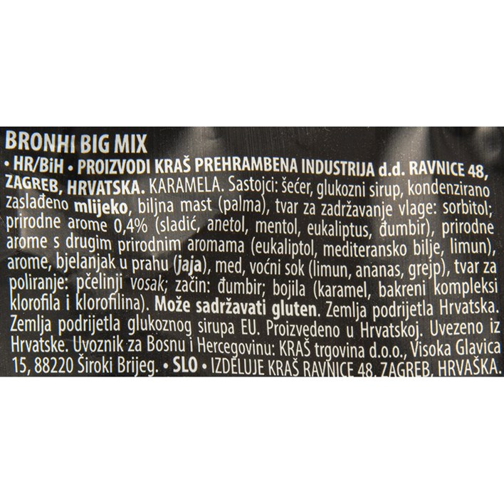 BOMBON BRONHI BIG MIX 300g KRAŠ