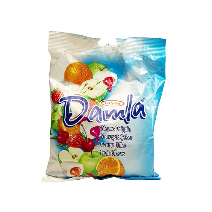 BOMBON DAMLA MIX FRUIT 350g HURIKAN