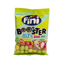 BOMBON FINI BOOSTER BITS SOUR 90g HURIKAN