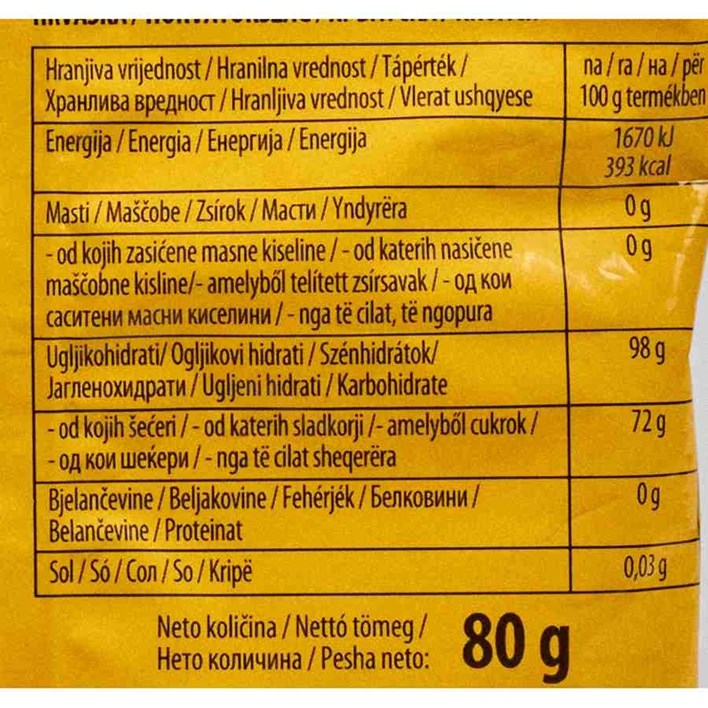 BOMBON LARINGO ANANAS ĐUMBIR 80g SAPONIA