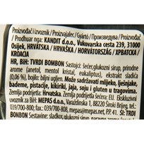 BOMBON MENTOL CRNI 100g SAPONIA