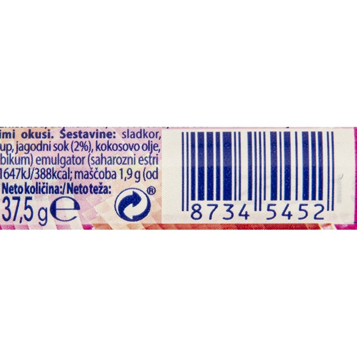 BOMBON MENTOS JAGODA MIX 37,5g FILIR