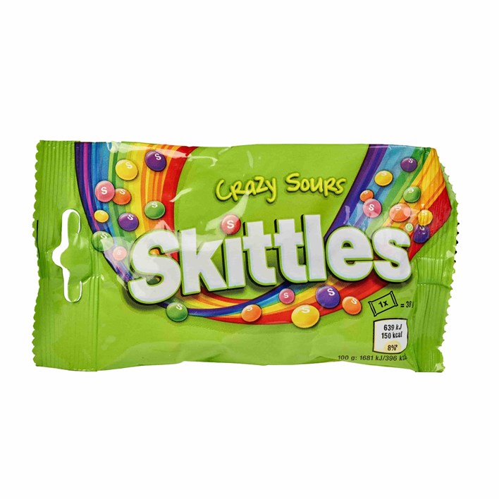 BOMBON SKITTLES CRAZY 38g ATLANTIC