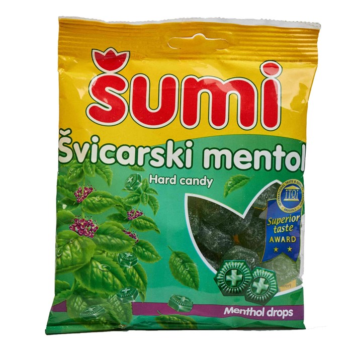 BOMBON ŠVICARSKI MENTOL 100g PODRAVKA