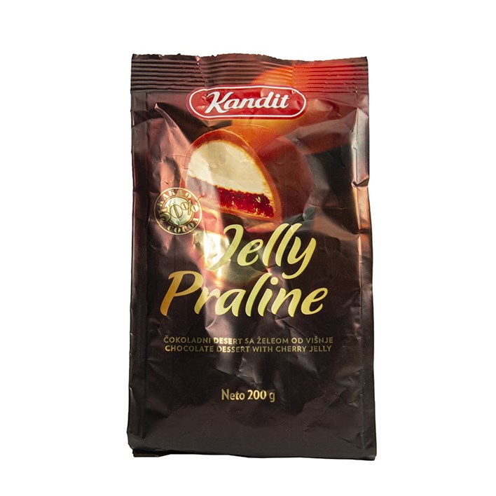 BOMBON ŽELE JELLY PRALINE 200g SAPONIA