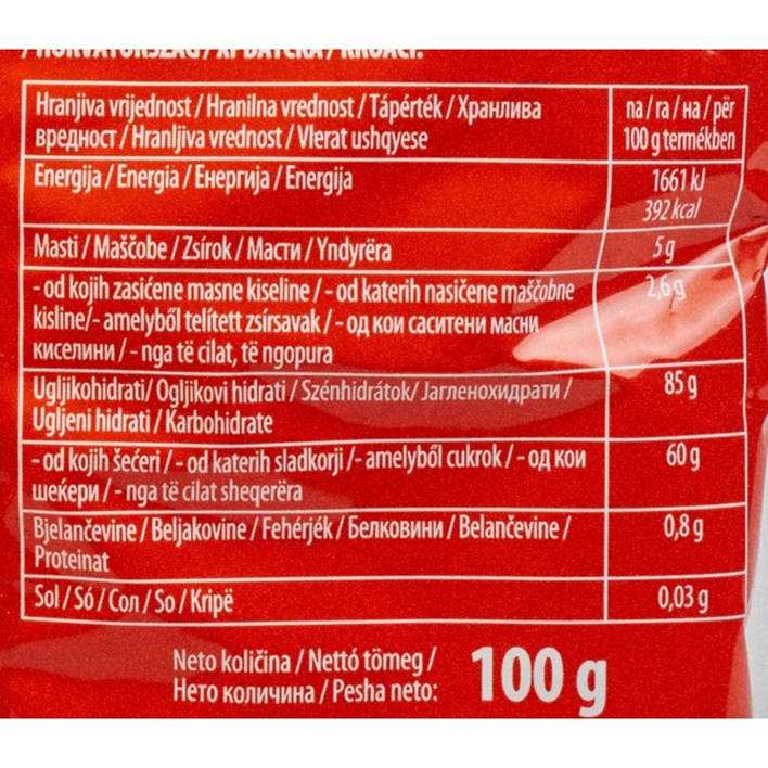 BOMBON BONKO JAGODA VANILIJA 100g KANDIT