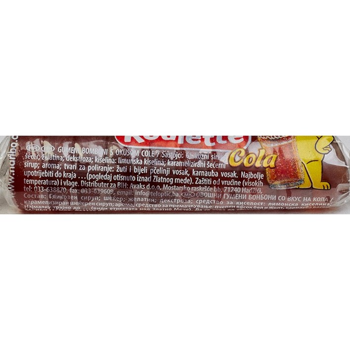 BOMBON HARIBO COLA ROLICE 25g ALCA