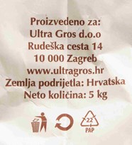 BRAŠNO GLATKO 1 kg ULTRA