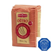 BRAŠNO OŠTRO T-400 1kg PODRAVKA