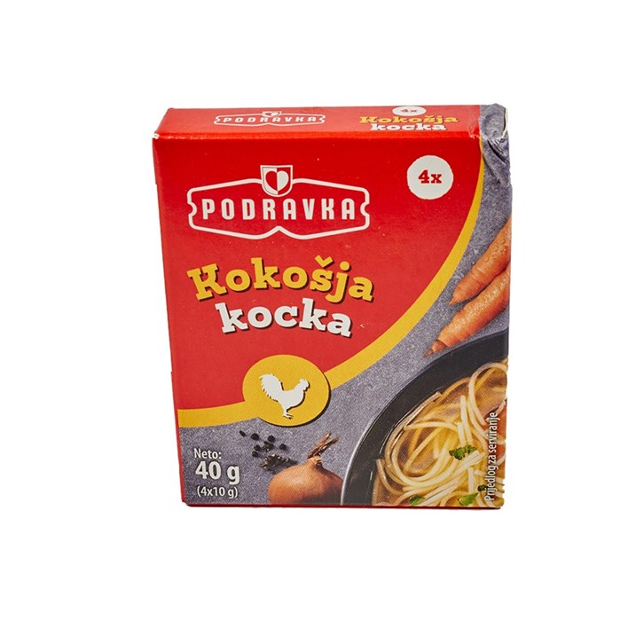 BRIKET KOKOŠJI 40g PODRAVKA