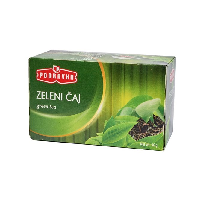 ČAJ FILTER VREĆICA ZELENI 36g PODRAVKA