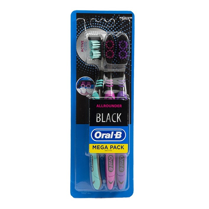 ČETKICA ZA ZUBE ORAL B CHARCOAL 3kom ORBICO