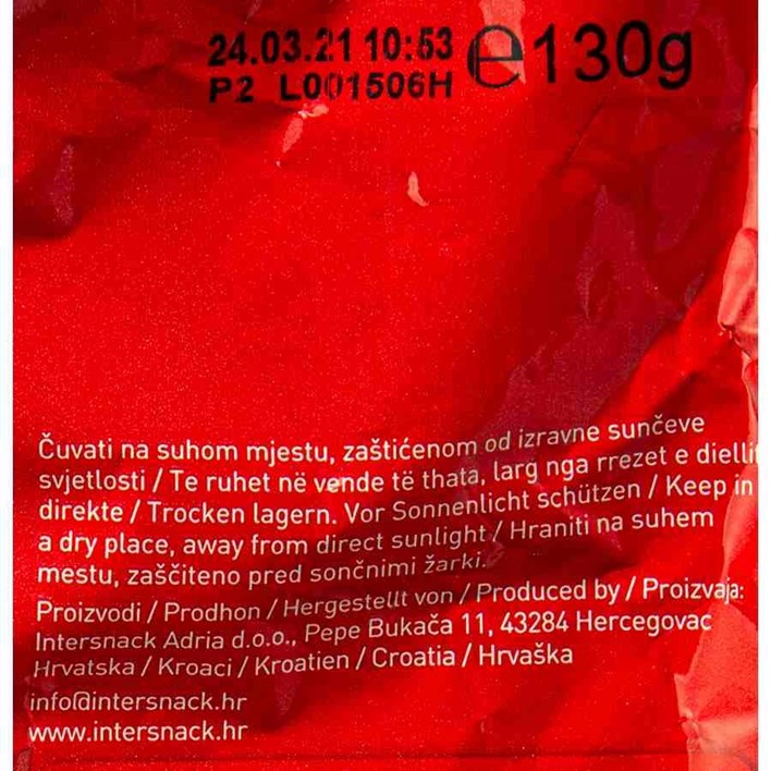 ČIPI ČIPS PAPRIKA 130g FIBIS