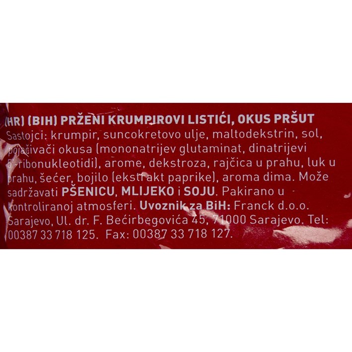 ČIPI ČIPS PRŠUT 70g INTERSNACK