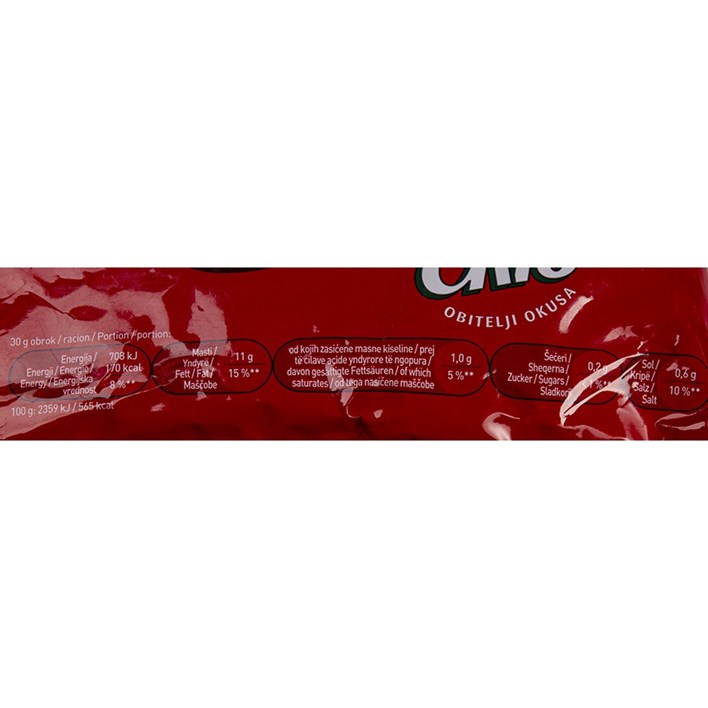 ČIPI ČIPS PRŠUT 70g INTERSNACK
