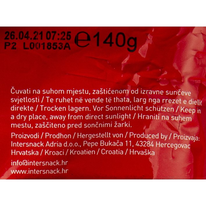 ČIPI ČIPS SLANI 140g INTERSNACK