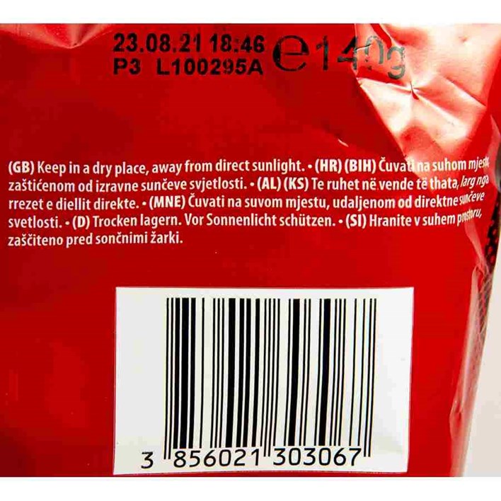 ČIPS CHIO RED PAPRIKA 140g FIBIS