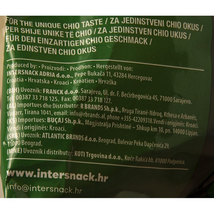 ČIPS CHIO SMOKED PAPRIKA 140g FIBIS