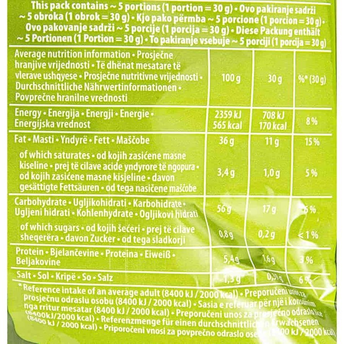 ČIPS CHIO SOUR CREAM ONION 140g FIBIS