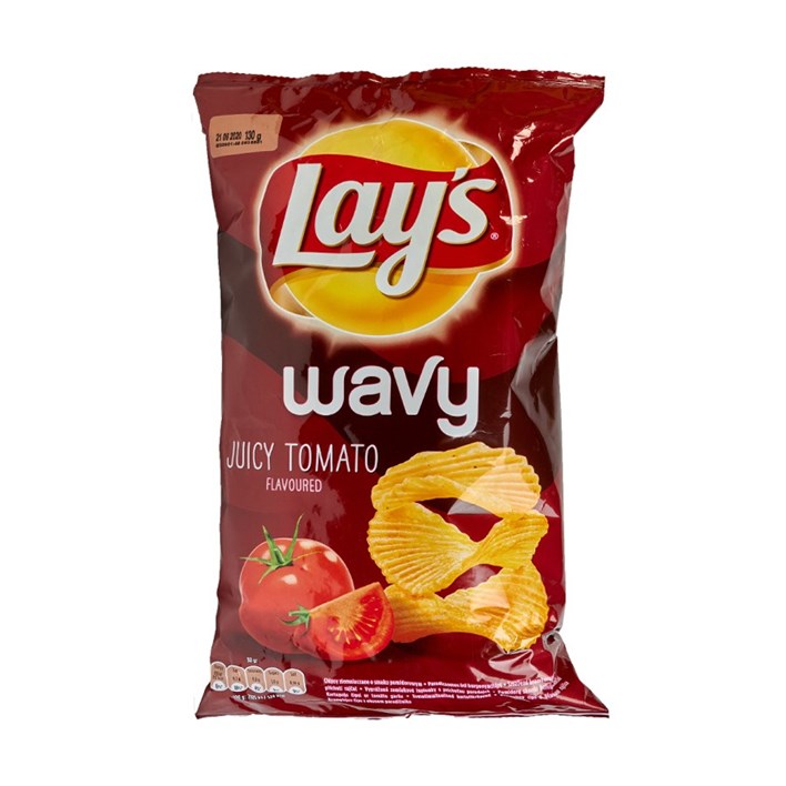 ČIPS LAYS WAVY RAJČICA 130g AWT