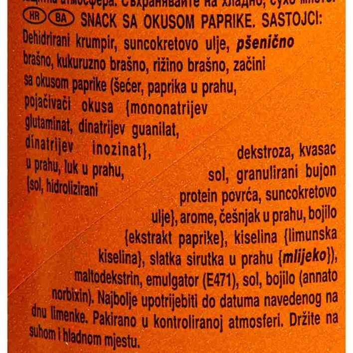 ČIPS PRINGLES PAPRIKA 165g ORBICO