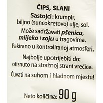 ČIPS SNACK SLANI 90g ULTRA