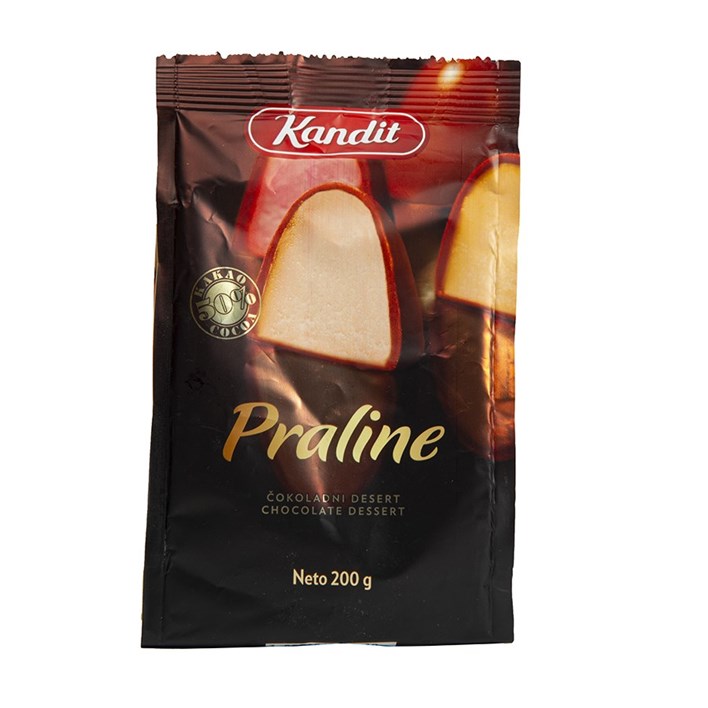 ČOKOLADNI DESERT PRALINE 200g KANDIT