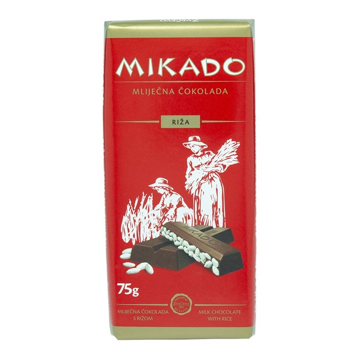 ČOKOLADA MIKADO 75G ZVEČEVO