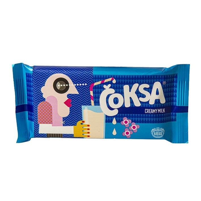 ČOKOLADA ČOKSA CREAMY MILK 68g KRAŠ