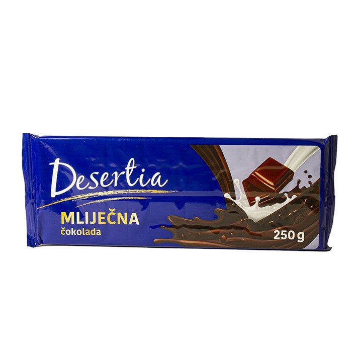 ČOKOLADA DESERTIA MLIJEČNA 250g ULTRA