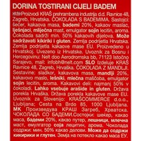 ČOKOLADA DORINA TOSTIRANI CIJELI BADEM 220g KRAŠ