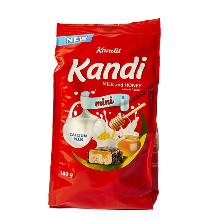 ČOKOLADA KANDI MINI MILK&HONEY 180g