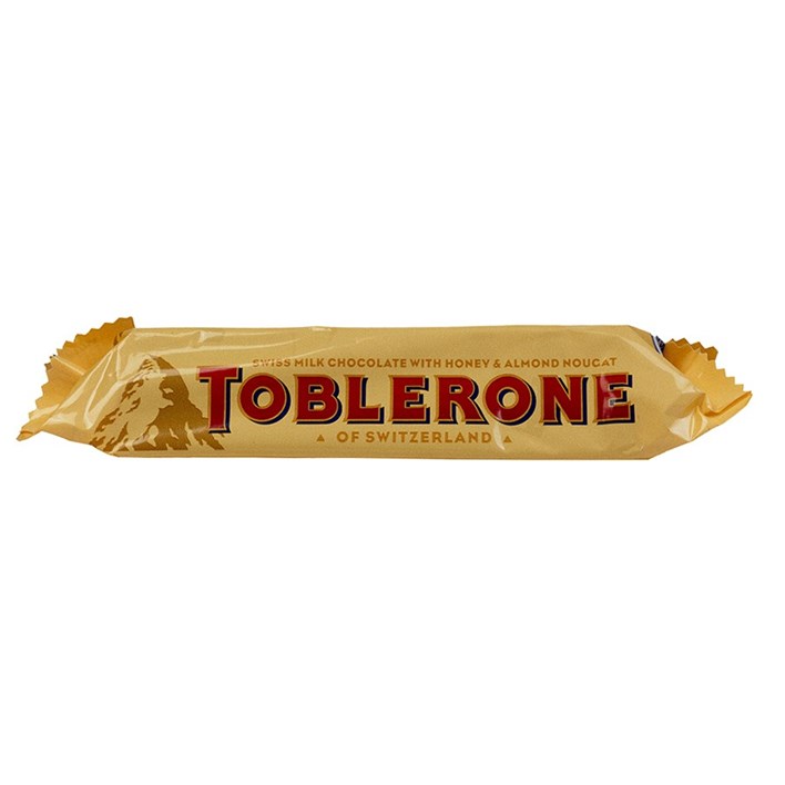 ČOKOLADA TOBLERONE MED BADEM 35G