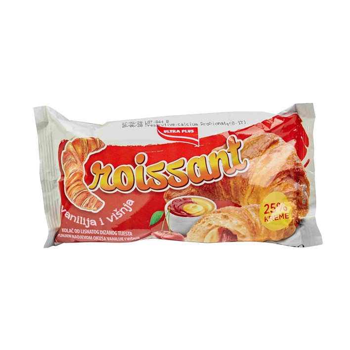 CROISSANT CHERRY VANILIJA 60g ULTRA