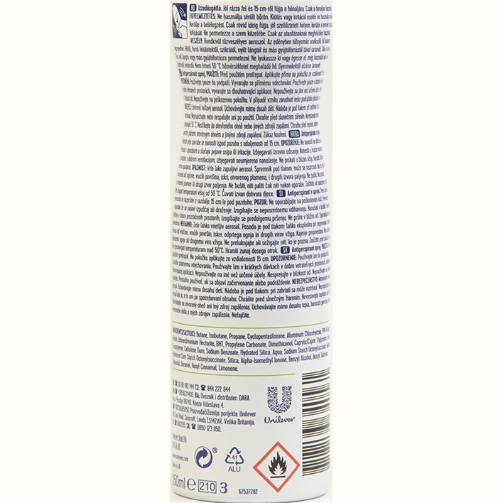 DEZODORANS REXONA ALOE VERA 150ml SPRAY ATLANTIC