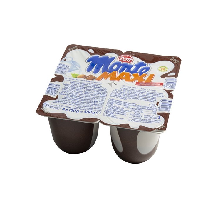 DESERT MLIJEČNI MONTE MAXI 4X100G