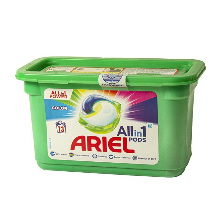 DETERĐENT ARIEL GEL KAPSULE COLOR 13kom ORBICO