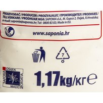 DETERĐENT FAKS AQUAMARINE 1,17kg SAPONIA