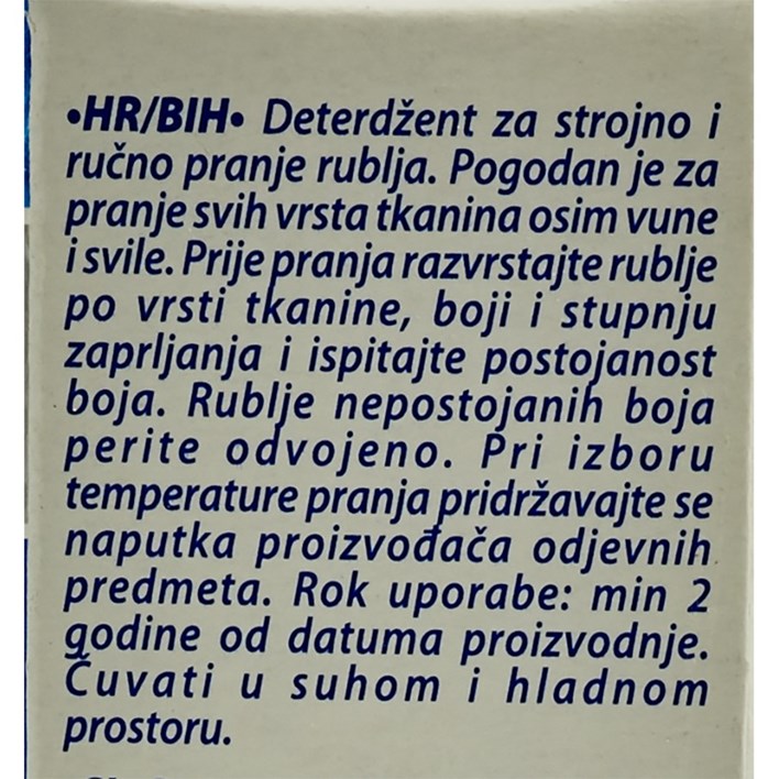 DETERĐENT FAKS AQUAMARINE 260g SAPONIA