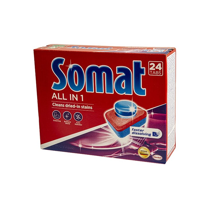 DETERĐENT SOMAT ALL IN ONE 24kom AWT