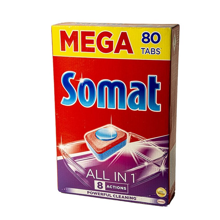 DETERĐENT SOMAT ALL IN ONE 80kom AWT