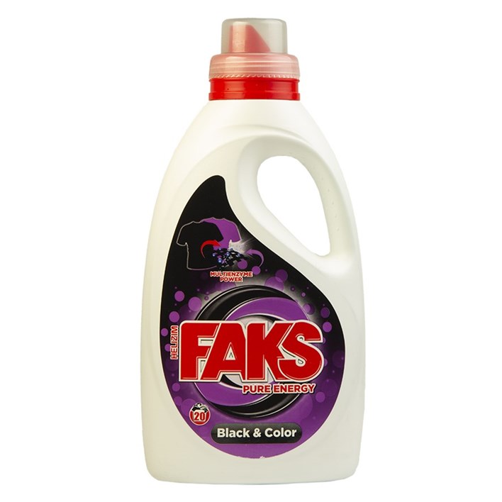 DETERĐENT TEKUĆI FAKS GEL BLACK COLOR 1,3l SAPONIA