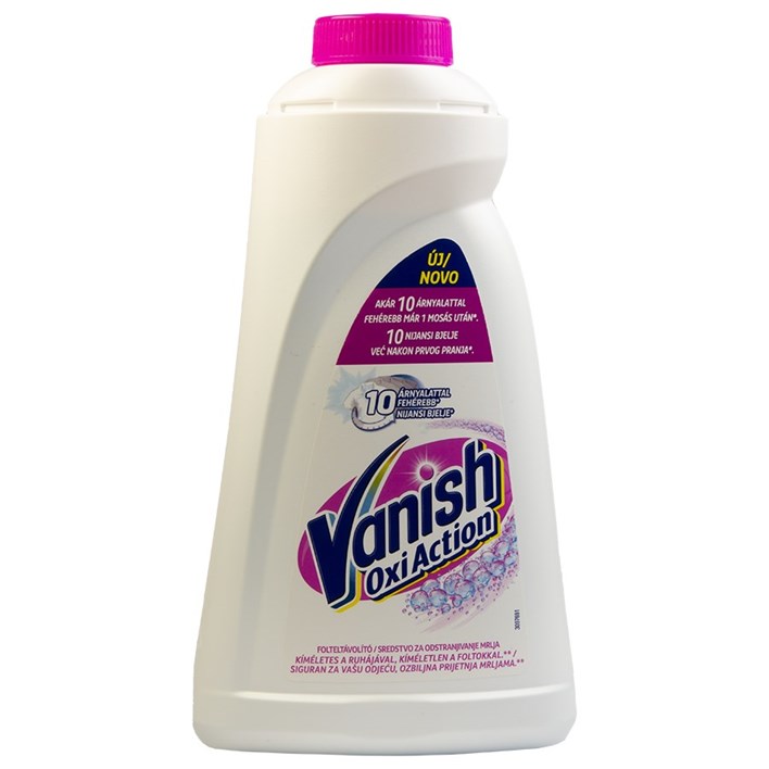 DETERĐENT VANISH WHITE LIQUID 1l ALCA