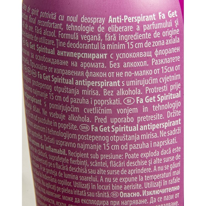 DEZODORANS FA GET SPIRITUAL 150ml AWT