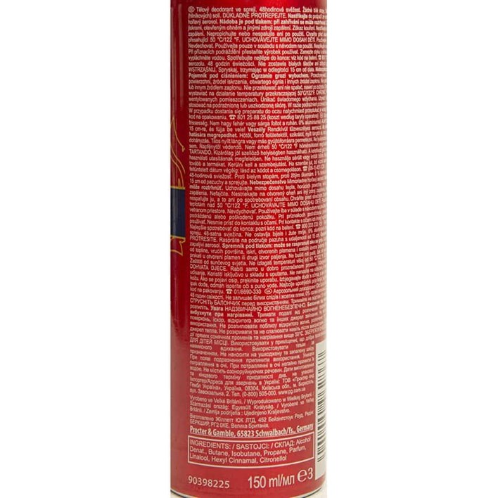 DEZODORANS OLD SPICE CAPTAIN SPRAY 150ml ORBICO